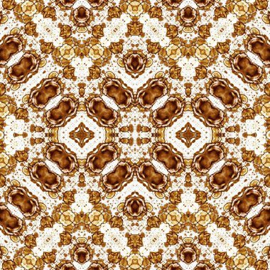 Kusursuz simetrik desen. Kusursuz bir doku. Soyut arkaplan