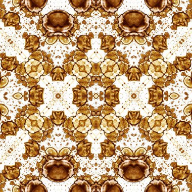 Kusursuz simetrik desen. Kusursuz bir doku. Soyut arkaplan