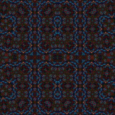 Kusursuz simetrik desen. Kusursuz bir doku. Soyut arkaplan