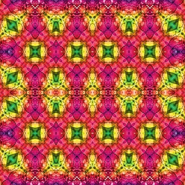 Kusursuz simetrik desen. Kusursuz bir doku. Soyut arkaplan