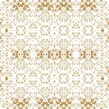 Kusursuz simetrik desen. Kusursuz bir doku. Soyut arkaplan