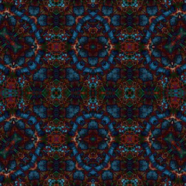 Kusursuz simetrik desen. Kusursuz bir doku. Soyut arkaplan