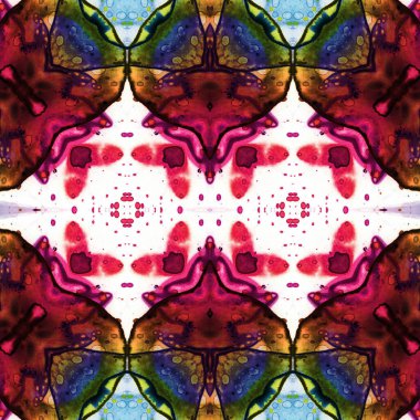 Kusursuz simetrik desen. Kusursuz bir doku. Soyut arkaplan