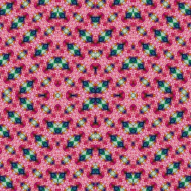 Kusursuz simetrik desen. Kusursuz bir doku. Soyut arkaplan