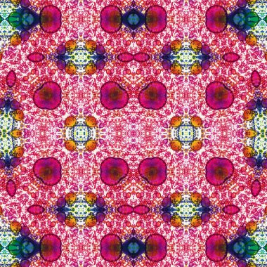 Kusursuz simetrik desen. Kusursuz bir doku. Soyut arkaplan