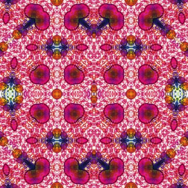 Kusursuz simetrik desen. Kusursuz bir doku. Soyut arkaplan