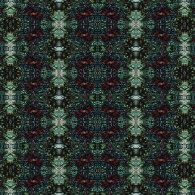 Kusursuz simetrik desen. Kusursuz bir doku. Soyut arkaplan