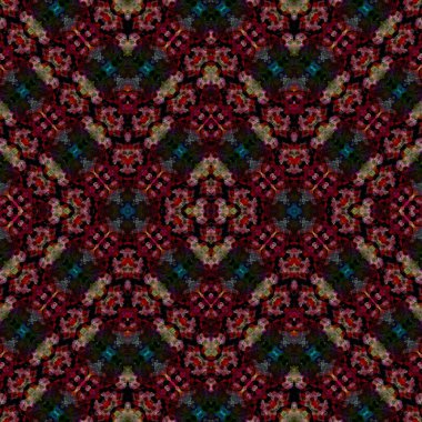 Kusursuz simetrik desen. Kusursuz bir doku. Soyut arkaplan