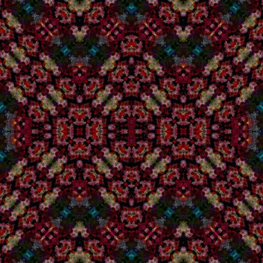 Kusursuz simetrik desen. Kusursuz bir doku. Soyut arkaplan