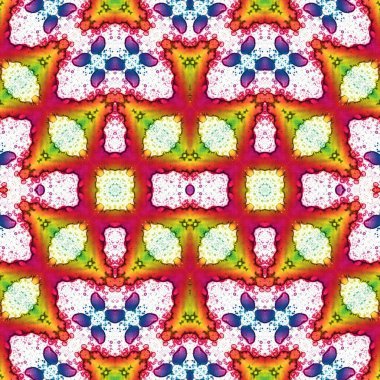 Kusursuz simetrik desen. Kusursuz bir doku. Soyut arkaplan