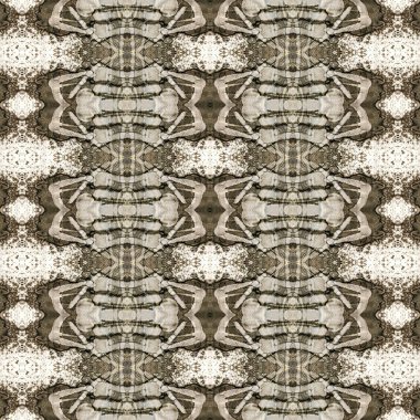 Kusursuz simetrik desen. Kusursuz bir doku. Soyut arkaplan