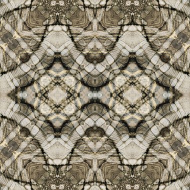 Kusursuz simetrik desen. Kusursuz bir doku. Soyut arkaplan