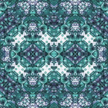 Kusursuz simetrik desen. Kusursuz bir doku. Soyut arkaplan