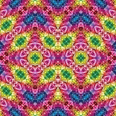 Kusursuz simetrik desen. Kusursuz bir doku. Soyut arkaplan