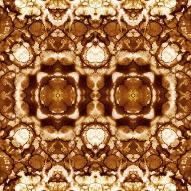 Kusursuz simetrik desen. Kusursuz bir doku. Soyut arkaplan