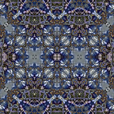 Kusursuz simetrik desen. Kusursuz bir doku. Soyut arkaplan