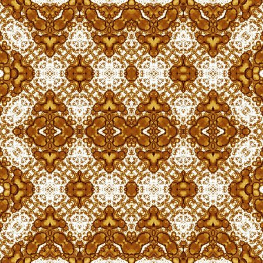 Kusursuz simetrik desen. Kusursuz bir doku. Soyut arkaplan