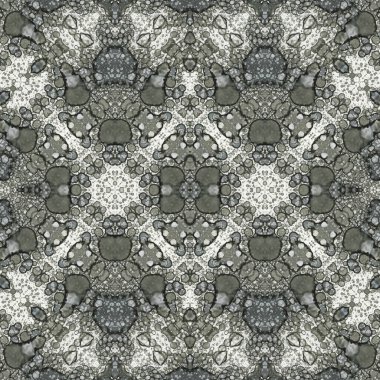 Kusursuz simetrik desen. Kusursuz bir doku. Soyut arkaplan