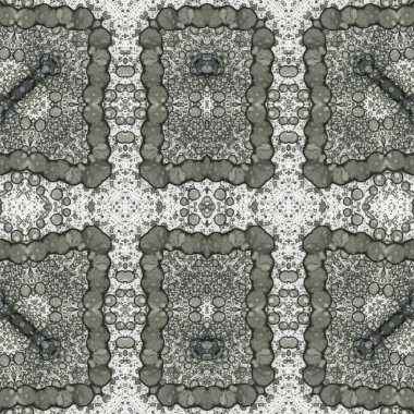 Kusursuz simetrik desen. Kusursuz bir doku. Soyut arkaplan