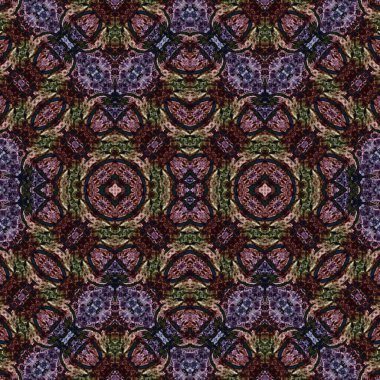 Kusursuz simetrik desen. Kusursuz bir doku. Soyut arkaplan