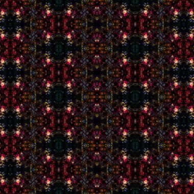 Kusursuz simetrik desen. Kusursuz bir doku. Soyut arkaplan