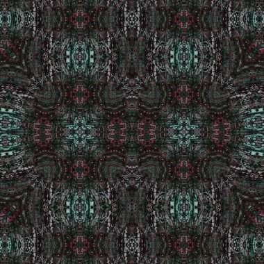 Kusursuz simetrik desen. Kusursuz bir doku. Soyut arkaplan