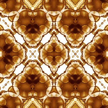 Kusursuz simetrik desen. Kusursuz bir doku. Soyut arkaplan