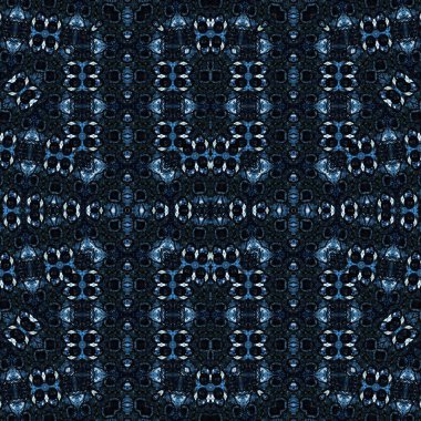 Kusursuz simetrik desen. Kusursuz bir doku. Soyut arkaplan