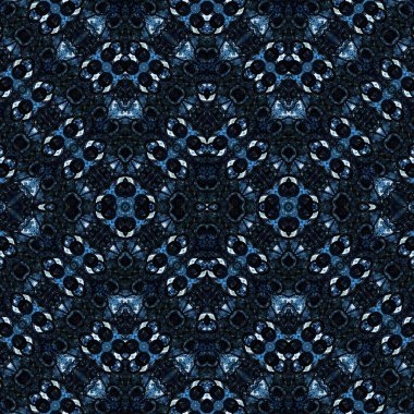Kusursuz simetrik desen. Kusursuz bir doku. Soyut arkaplan