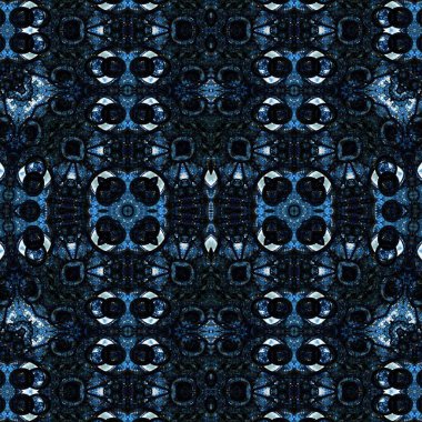 Kusursuz simetrik desen. Kusursuz bir doku. Soyut arkaplan
