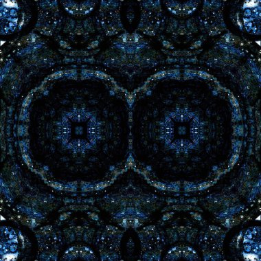 Kusursuz simetrik desen. Kusursuz bir doku. Soyut arkaplan