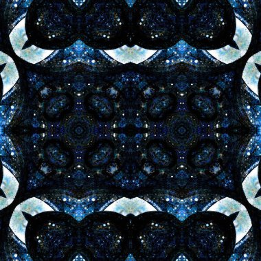 Kusursuz simetrik desen. Kusursuz bir doku. Soyut arkaplan