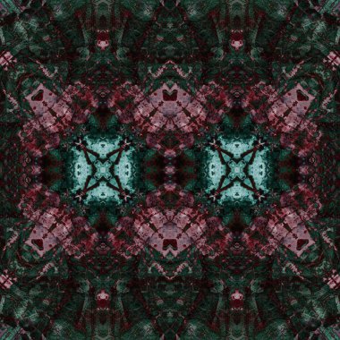 Kusursuz simetrik desen. Kusursuz bir doku. Soyut arkaplan