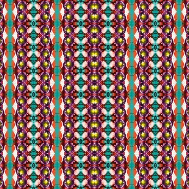 Kusursuz soyut desen. Kusursuz bir doku. Kaleydoskop arkaplanı