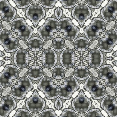 Kusursuz soyut desen. Kusursuz bir doku. Kaleydoskop arkaplanı