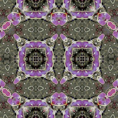 Kusursuz soyut desen. Kusursuz bir doku. Kaleydoskop arkaplanı