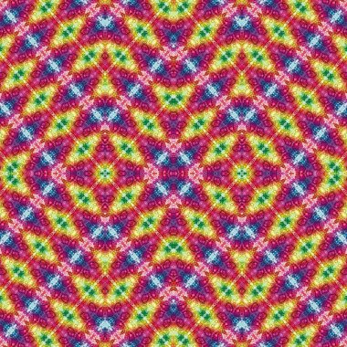 Kusursuz soyut desen. Kusursuz bir doku. Kaleydoskop arkaplanı