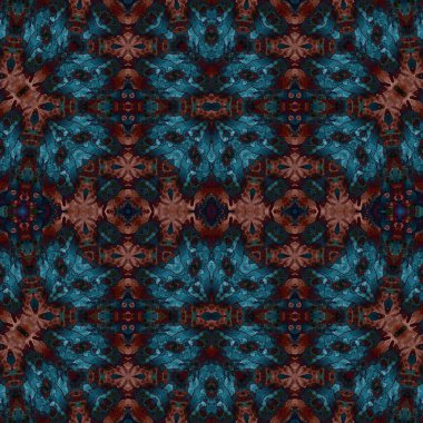 Kusursuz soyut desen. Kusursuz bir doku. Kaleydoskop arkaplanı