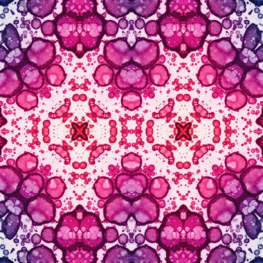 Kusursuz soyut desen. Kusursuz bir doku. Kaleydoskop arkaplanı