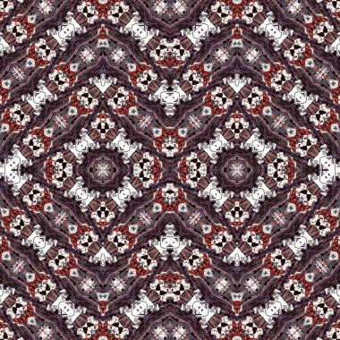 Kusursuz soyut desen. Kusursuz bir doku. Kaleydoskop arkaplanı