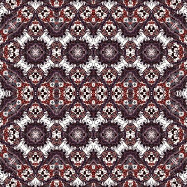 Kusursuz soyut desen. Kusursuz bir doku. Kaleydoskop arkaplanı