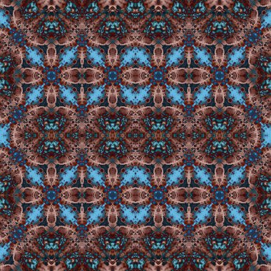 Kusursuz soyut desen. Kusursuz bir doku. Kaleydoskop arkaplanı