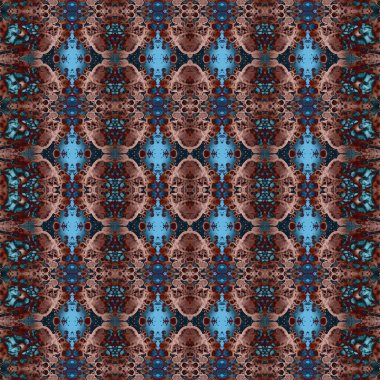 Kusursuz soyut desen. Kusursuz bir doku. Kaleydoskop arkaplanı