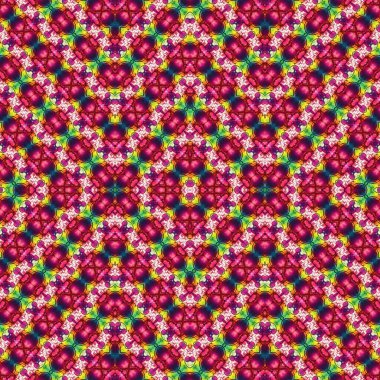 Kusursuz soyut desen. Kusursuz bir doku. Kaleydoskop arkaplanı