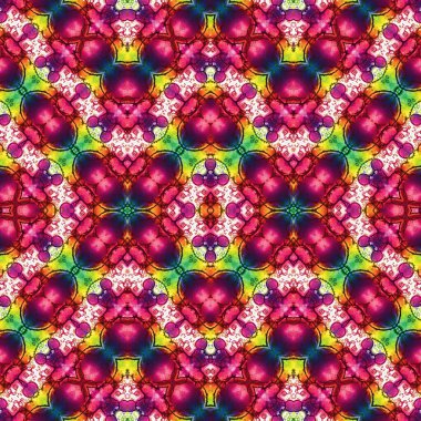 Kusursuz soyut desen. Kusursuz bir doku. Kaleydoskop arkaplanı