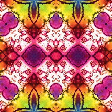 Kusursuz soyut desen. Kusursuz bir doku. Kaleydoskop arkaplanı