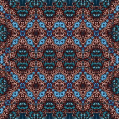 Kusursuz soyut desen. Kusursuz bir doku. Kaleydoskop arkaplanı