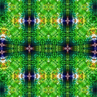 Kusursuz soyut desen. Kusursuz bir doku. Kaleydoskop arkaplanı