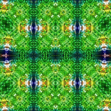 Kusursuz soyut desen. Kusursuz bir doku. Kaleydoskop arkaplanı