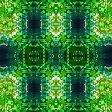 Kusursuz soyut desen. Kusursuz bir doku. Kaleydoskop arkaplanı